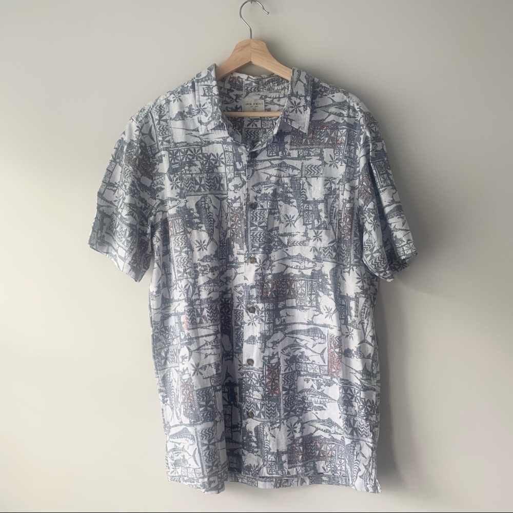 Jack O’Neill Beach Relaxed Fit Button Down Shirt